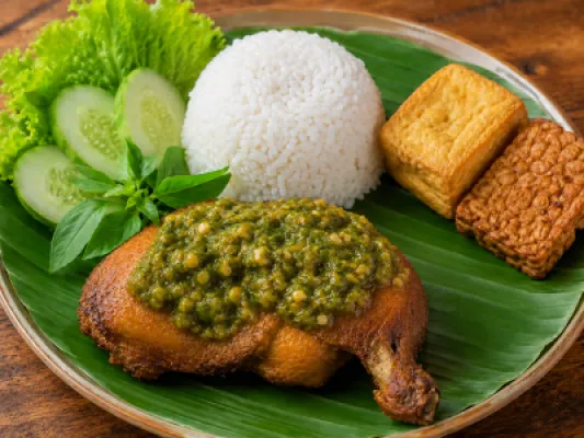 Paket Ayam Ketumbar Sambel Ijo